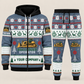 Bulldozer Operator Christmas zip hoodie and jogger slate with custom name and company