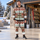 Concrete Finisher Christmas zip hoodie and jogger lifestyle with custom name and company