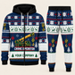 Crane Operator Christmas zip hoodie and jogger navy with custom name and company