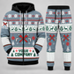 Plumber Christmas zip hoodie and jogger slate with custom name and company