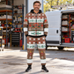 Sprinkler Fitter Christmas zip hoodie and jogger hero with custom name and company