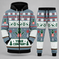 Welder Christmas zip hoodie and jogger slate with custom name and company