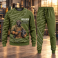 Welder Curved Panel sweater and jogger combo, hero view with name and company artwork