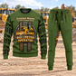 Bulldozer Operator Central Emblem sweater and jogger combo, hero view with name and company artwork