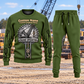 Crane Operator Central Emblem sweater and jogger combo, hero view with name and company artwork