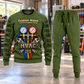 HVAC Central Emblem sweater and jogger combo, hero view with name and company artwork