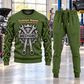 Mechanic Central Emblem sweater and jogger combo, hero view with name and company artwork