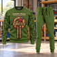 Plumber Central Emblem sweater and jogger combo, hero view with name and company artwork