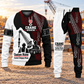 Crane Operator Contrast Silhouette sweater and jogger combo, hero view with name and company artwork