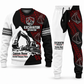 Excavator Operator Contrast Silhouette sweater and jogger combo, emblem view with name and company artwork