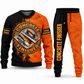 Concrete Finisher Vertical Split sweater and jogger combo, emblem view with name and company artwork