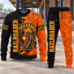 Railroader Vertical Split sweater and jogger combo, hero view with name and company artwork