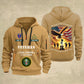 Army Division - The High Price Of Freedom 250th USA – Personalized Military Zip Hoodie Multicolor - 17702496
