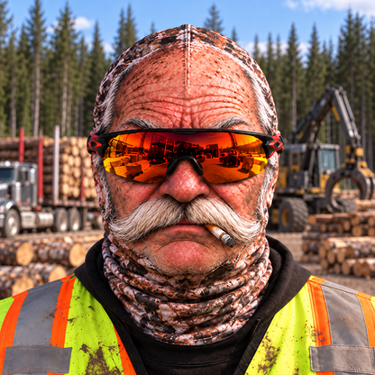 Logger funny face balaclava - Style 1