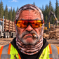 Logger funny face balaclava - Style 10