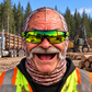 Logger funny face balaclava - Style 5