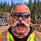 Logger funny face balaclava - Style 6