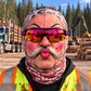 Logger funny face balaclava - Style 7