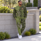 Blockmason matching top and jogger combo worn by an adult model