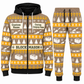 Blockmason matching top and jogger combo in Sand with name and company artwork
