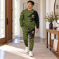 Blockmason matching top and jogger combo worn by an adult model