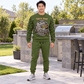 Blockmason matching top and jogger combo worn by an adult model