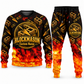 Blockmason matching top and jogger combo in Emblem with name and company artwork
