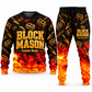 Blockmason matching top and jogger combo in Typography with name and company artwork