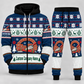 Bricklayer matching top and jogger combo in Navy with name and company artwork