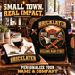 Bricklayer Building Main Street Sports Sweatshirt Black lifestyle listing hero