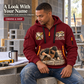 Blockmason Once and Always Quarter Zip Hoodie Wine Red listing hero