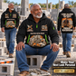 Blockmason Respect the Craft Quarter Zip Hoodie Black listing hero