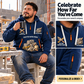 Blockmason Skills Remain Quarter Zip Hoodie Navy listing hero