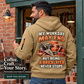 Bricklayer Never Stops Quarter Zip Hoodie Khaki listing hero