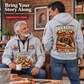 Bricklayer Craft and Honor Quarter Zip Hoodie Light Grey listing hero