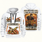Bricklayer Built with Pride Quarter Zip Hoodie White front and back