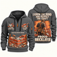 Bricklayer Respect the Craft Quarter Zip Hoodie Gray front and back
