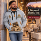 Stonemason Proud Craftsperson Quarter Zip Hoodie Light Grey listing hero