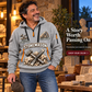 Stonemason Steady Hands Quarter Zip Hoodie Light Grey listing hero