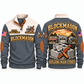 Blockmason Building Main Street Sports Sweatshirt Grey front and back