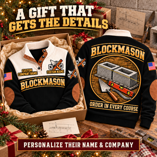 Blockmason Course Perfection Sports Sweatshirt Black listing hero