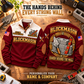 Blockmason Hands Behind the Wall Sports Sweatshirt Jujube Red listing hero