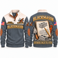 Blockmason Knowledge Carried Forward Sports Sweatshirt Grey front and back