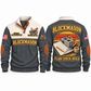 Blockmason Plan Check Build Sports Sweatshirt Grey front and back