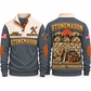 Stonemason Building Tomorrow Sports Sweatshirt Grey front and back