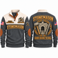 Stonemason Hands Behind the Wall Sports Sweatshirt Grey front and back