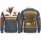 Stonemason Knowledge Carried Forward Sports Sweatshirt Grey front and back