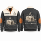 Stonemason Measured Craft Sports Sweatshirt Grey front and back