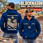 Blockmason Built on Experience Vintage Hoodie Dark Blue listing hero