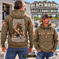 Blockmason Daily Commitment Portrait Vintage Hoodie Kaki listing hero